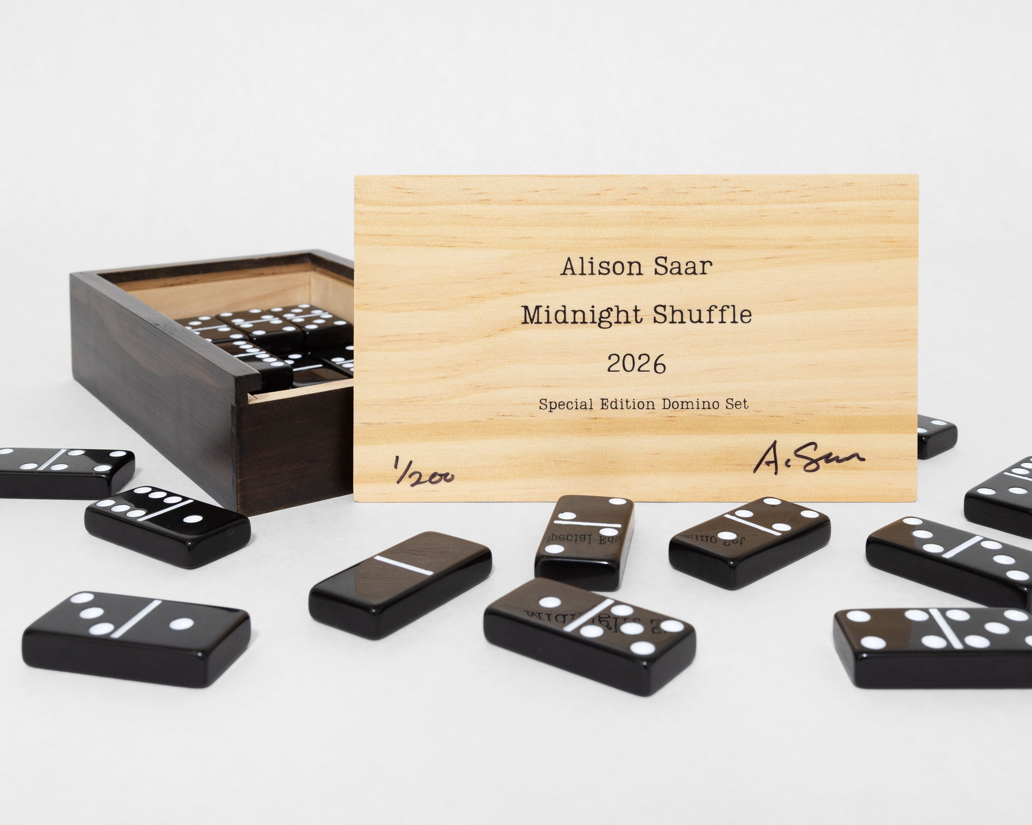 Alison Saar Limited Edition Domino Set – L.A. Louver Shop