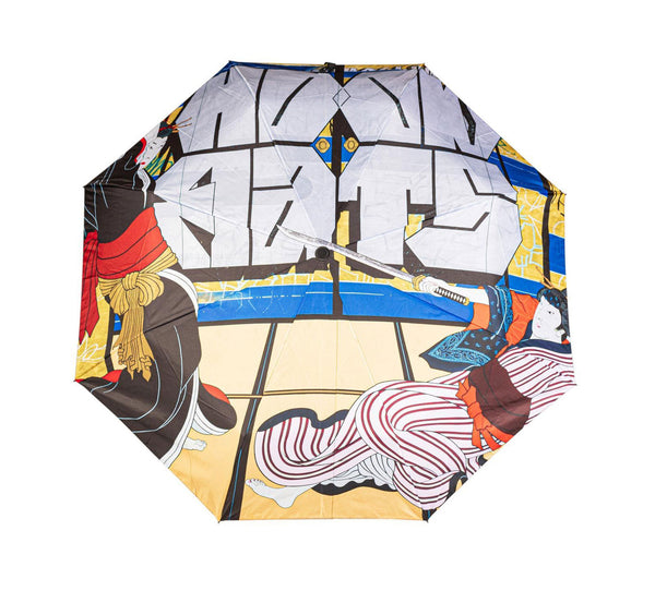 Gajin Fujita x Toledo Museum of Art - "Hood Rats" Travel Umbrella