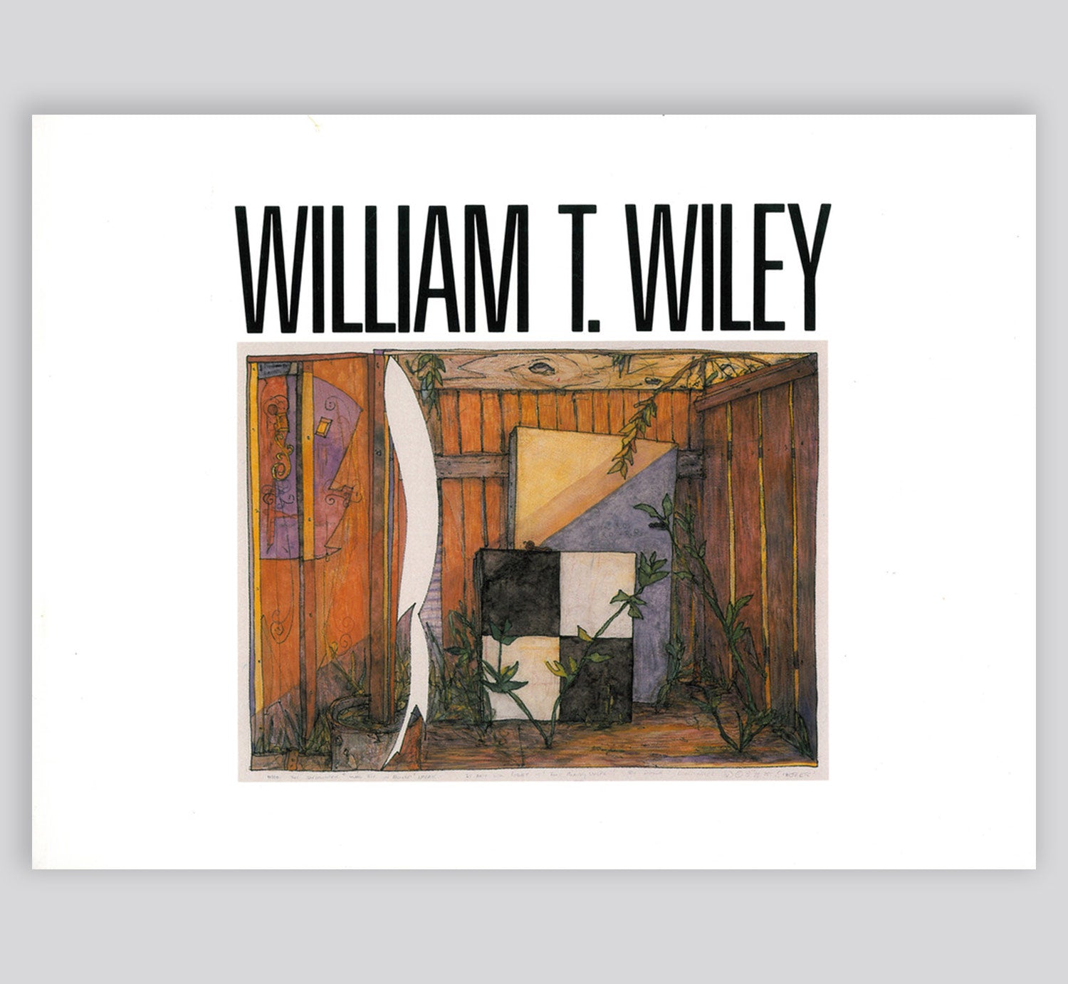 William T. Wiley: What is Not Drawing?